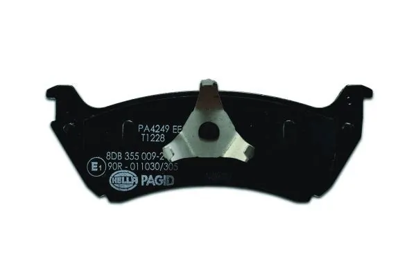 Pastillas traseras HELLA 8DB355009241