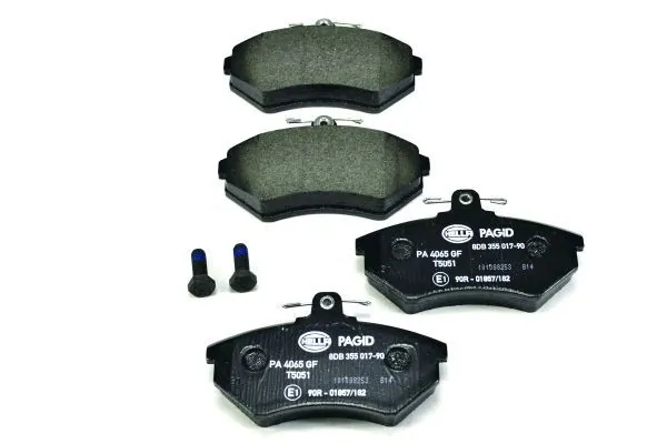 Pastillas de freno 8DB355017901 HELLA