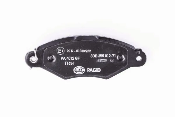 Pastillas de freno 8DB355012711 HELLA