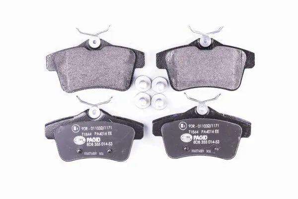 Pastillas traseras HELLA 8DB355014531