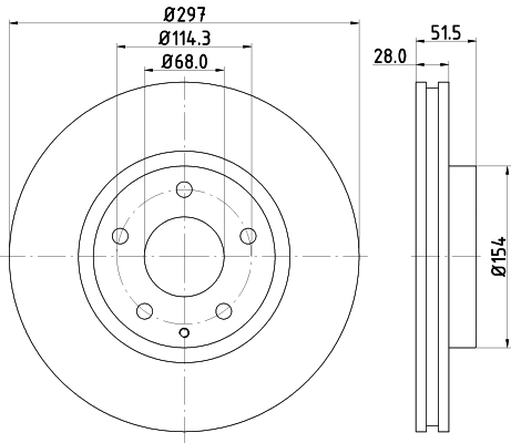 8DD355119581 HELLA Discos