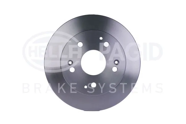 Disco de freno trasero 8DD355110311 HELLA