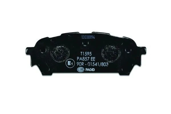 Pastillas de freno traseras 8DB355012311 HELLA