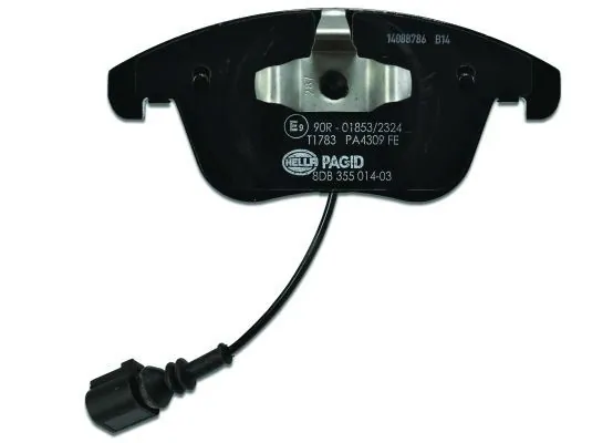 Pastillas de freno 8DB355014031 HELLA