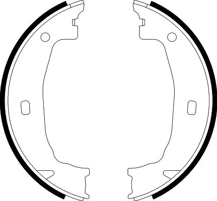 Comprar 8DA355050391 HELLA Juego de zapatas de frenos, freno de estacionamiento