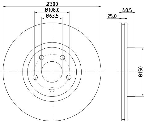 8DD355112191 HELLA Discos