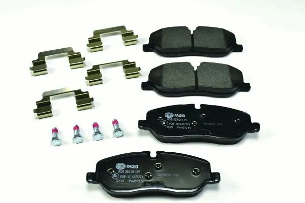 Comprar 8DB355011971 HELLA Pastillas delanteras de freno