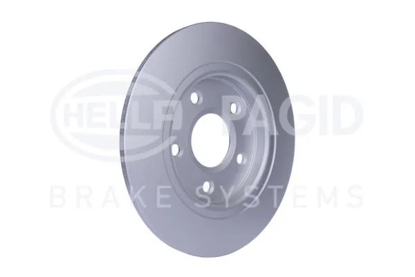 Disco de freno trasero 8DD355115801 HELLA