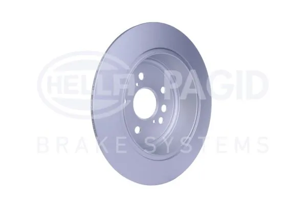 Disco de freno trasero 8DD355118721 HELLA