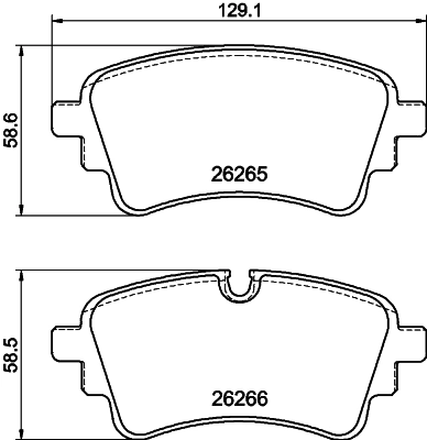 Pastillas traseras de freno Audi A4 Allroad B9 familiar (8WH, 8WJ) (2016 - 2026) precio, desde 52,02 EUR