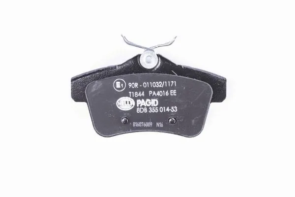 Pastillas de freno traseras 8DB355014531 HELLA