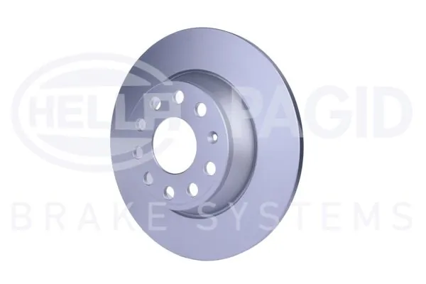 Disco de freno trasero 8DD355112141 HELLA