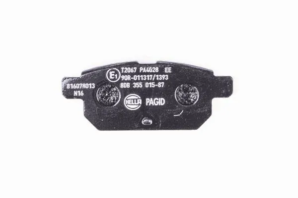 Comprar 8DB355015871 HELLA Pastillas de freno traseras