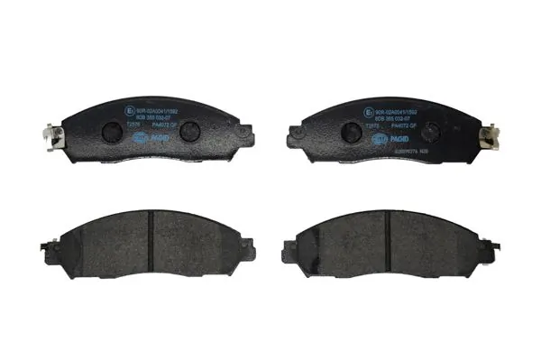 Pastillas de freno 8DB355032071 HELLA