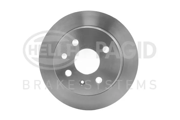 Disco de freno trasero 8DD355102731 HELLA
