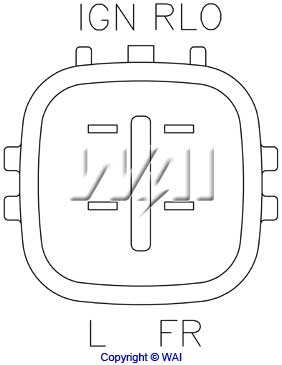 Regulador alternador para Toyota RAV4 III A3
