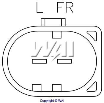 IB206 WAI Regulador alternador