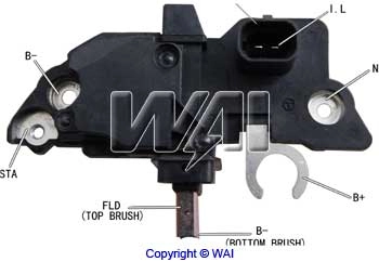 Regulador de voltaje alternador Opel Insignia A