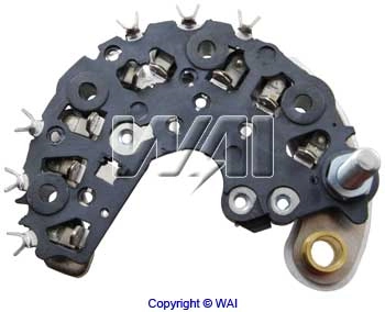 Puente de diodos, alternador para Renault Kangoo I KC0, KC1