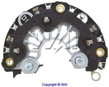 Puente de diodos, alternador para Renault Clio SYMBOL LB0, LB1, LB2