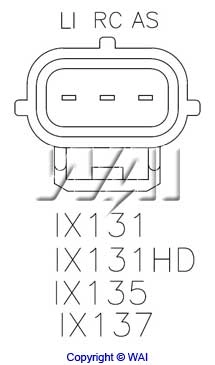 Regulador alternador para Ford Focus I DFW