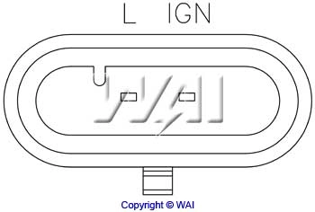 D2206 WAI Regulador alternador