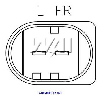 IB6026 WAI Regulador alternador