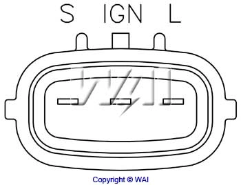 IN6001 WAI Regulador alternador