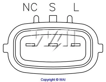 Regulador alternador para Subaru Outback II B12, BE, BH