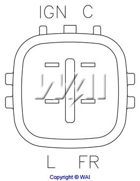 Regulador De Rele Del Generador (Rele De Carga) Jaguar X-type CF1