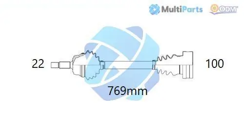 18212300 Odm-multiparts