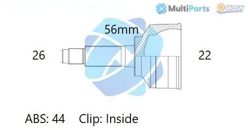 Junta homocinetica para Mazda 323 BA