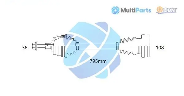 18212500 Odm-multiparts