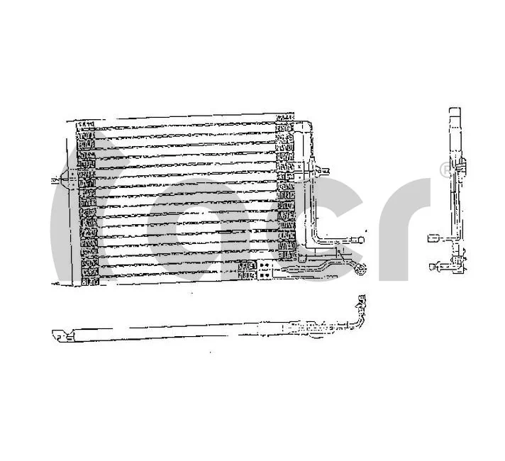 Condensador para Ford Mondeo I (GBP)
