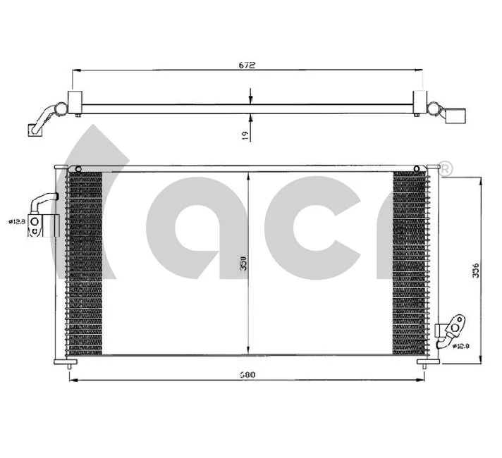 Aire acondicionado capacitor Subaru Forester I desde 104,83 €