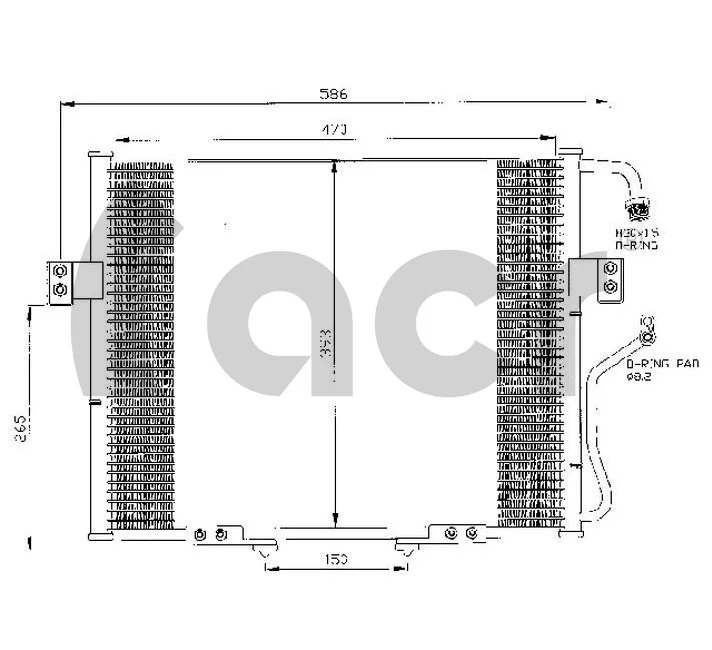 Condensador Sportage  SUV (1994-2004) original desde 95,83 €