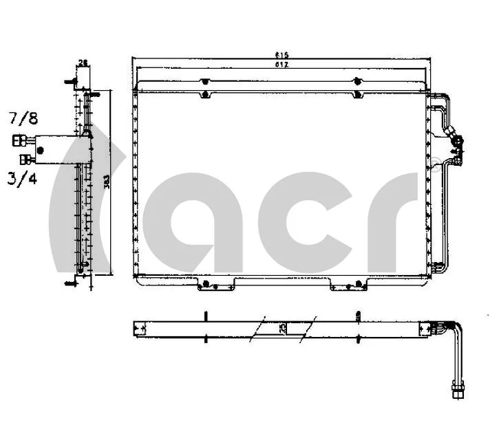 Comprar Condensador de aire acondicionado Espace II J63