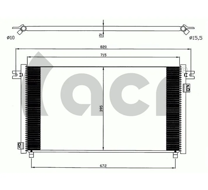 Aire acondicionado capacitor Nissan Patrol  desde 131,71 €