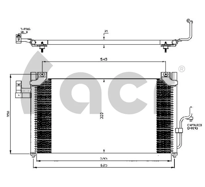 Aire acondicionado capacitor Mazda 323 VI desde 96,66 €
