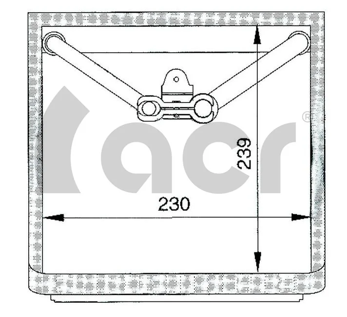 Evaporador de aire acondicionado para Ford Mondeo BFP