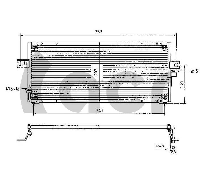 Comprar Condensador de aire acondicionado Nissan Almera I N15 a bajo precio