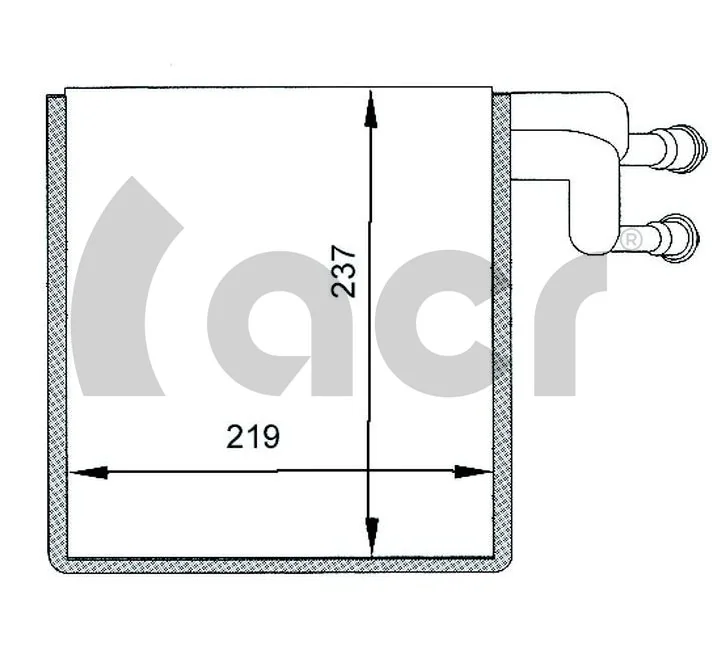 Evaporador de aire acondicionado Ford Transit  desde 104,39 €