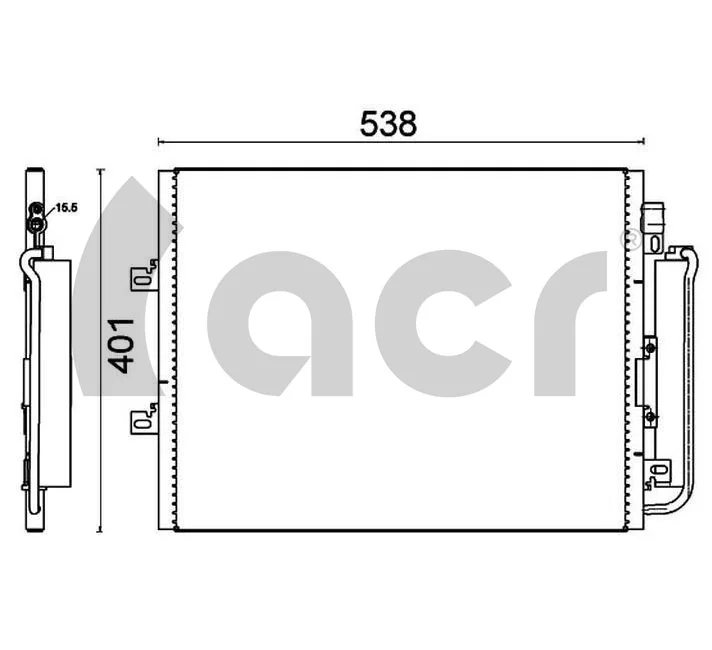 Comprar Condensador aire acondicionado Renault Twingo I C06