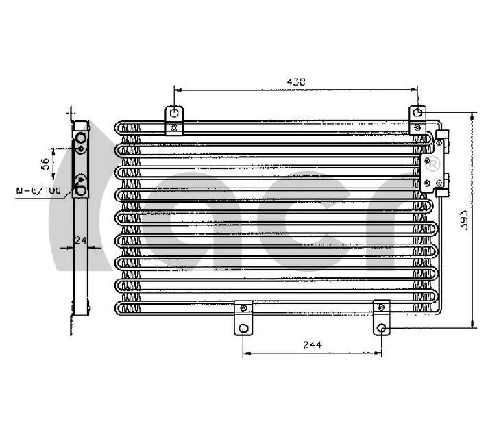 Comprar Condensador de aire acondicionado Alfa Romeo 146  930 a bajo precio