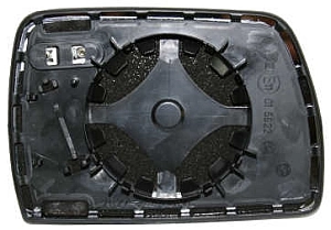 Cristal de espejo retrovisor derecho 51163404626 VAG