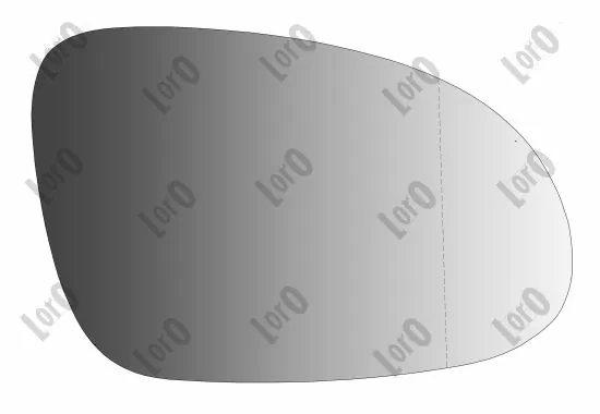 Cristal de espejo retrovisor derecho 388WVG105T TYC