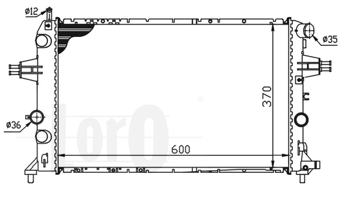 Água radiador Opel 09157937 precio, desde 69,00 EUR
