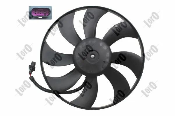 Electroventilador del motor para Skoda Fabia II 5J2, 542, 572, 582