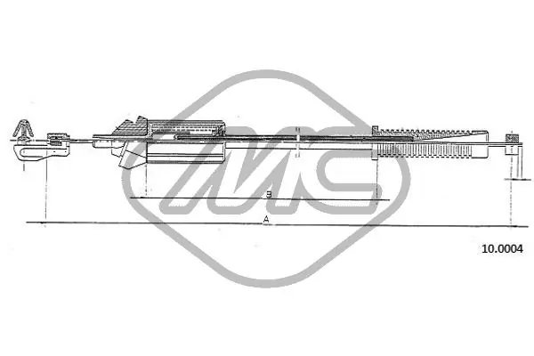 Cable Bowden Citroen C3 II
