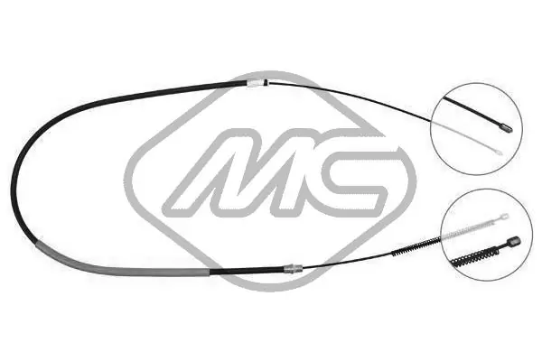 E074009 Peugeot/Citroen Cable de freno de mano trasero derecho/izquierdo